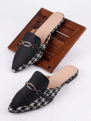 Try Me Printed Buckle Mules