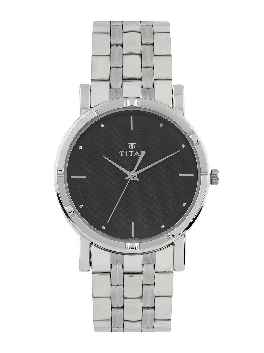 Titan 
Men Black Dial Watch