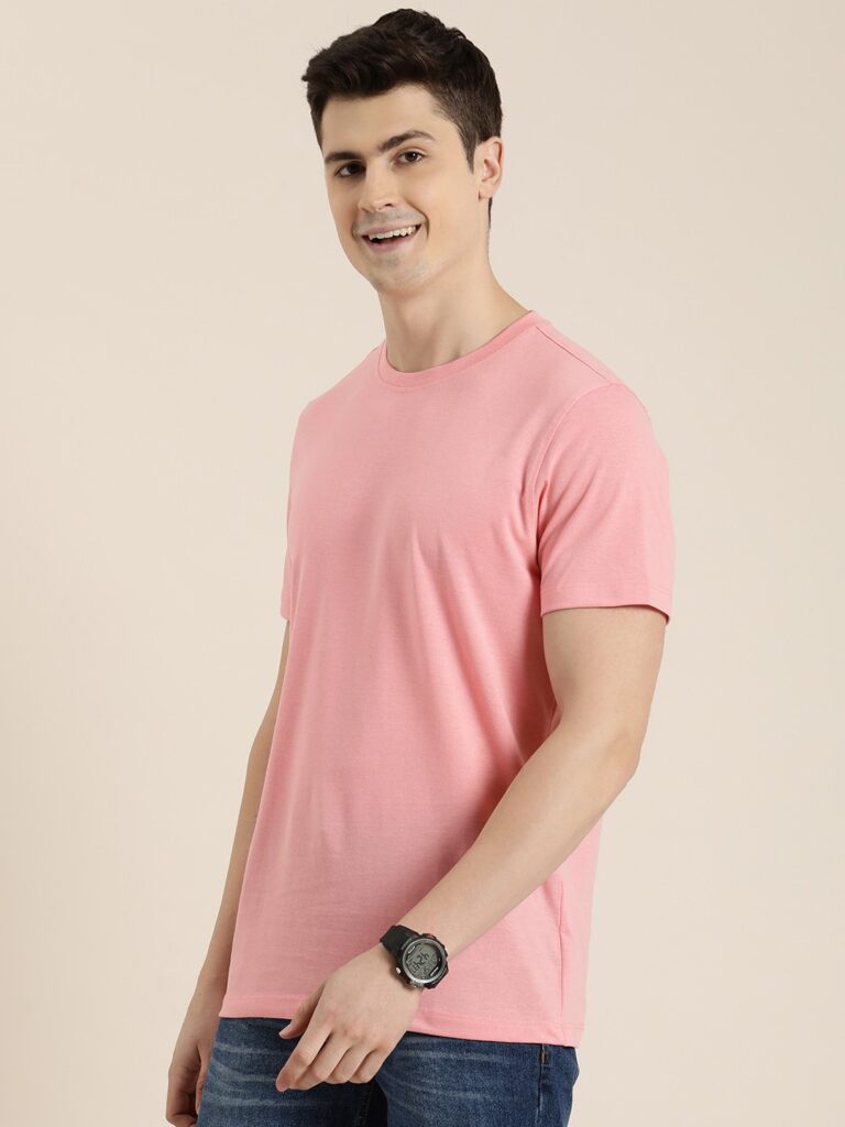 HERE&NOW 
Cotton Blend Regular Fit T-Shirt 