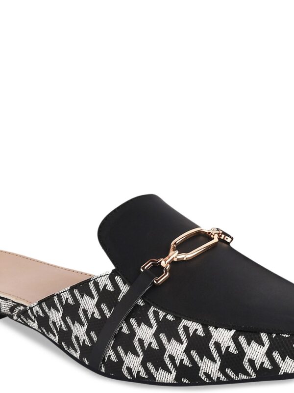 Try Me Printed Buckle Mules 3
