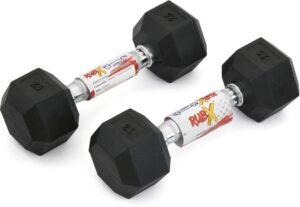 RUBX Hex Dumbbells